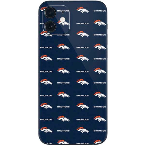 NFL Denver Broncos Blitz Series iPhone 12 Skin