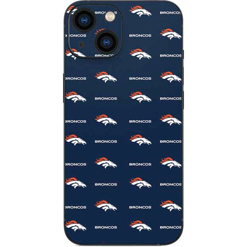 NFL Denver Broncos Blitz Series iPhone 13 Mini Skin