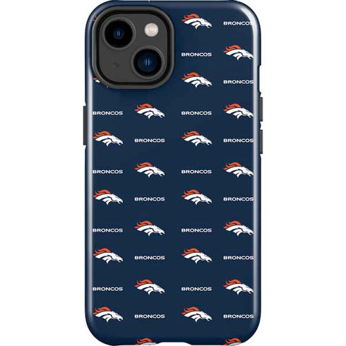 NFL Denver Broncos Blitz Series iPhone 15 Plus Impact Case