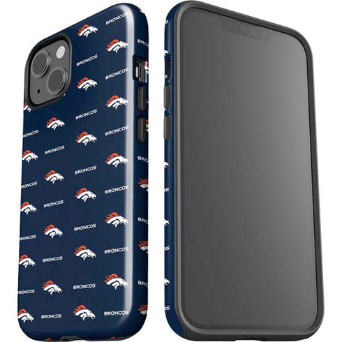 NFL Denver Broncos Blitz Series iPhone 15 Plus Impact Case