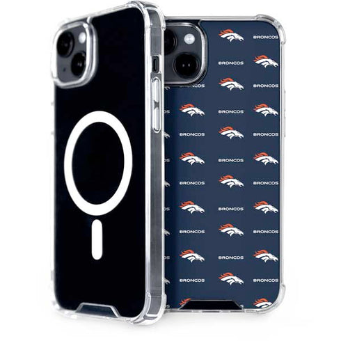 NFL Denver Broncos Blitz Series iPhone 14 Plus MagSafe Case