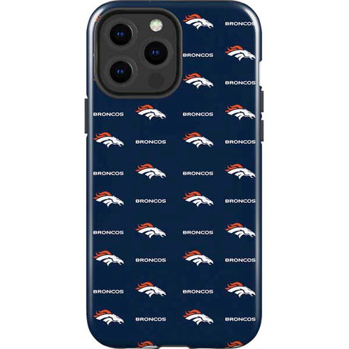 NFL Denver Broncos Blitz Series iPhone 15 Pro Max Impact Case