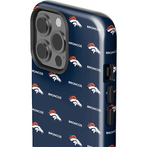NFL Denver Broncos Blitz Series iPhone 15 Pro Max Impact Case