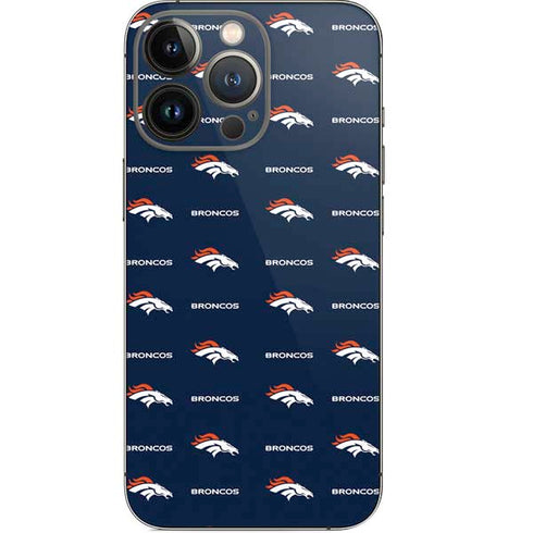NFL Denver Broncos Blitz Series iPhone 14 Pro Skin