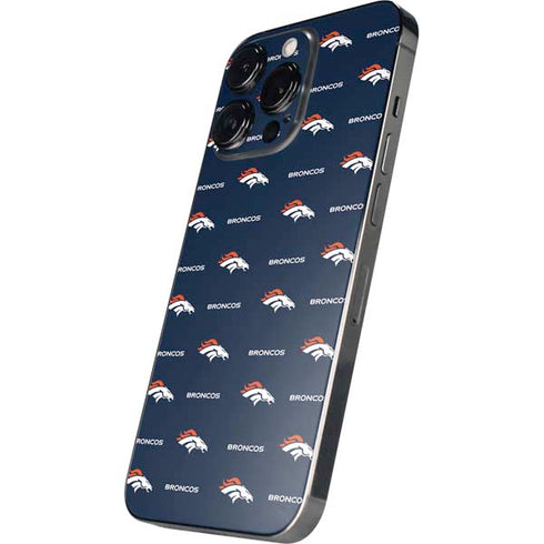 NFL Denver Broncos Blitz Series iPhone 14 Pro Skin
