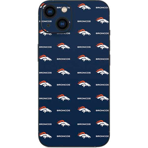 NFL Denver Broncos Blitz Series iPhone 14 Skin