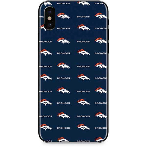 NFL Denver Broncos Blitz Series iPhone X Skin
