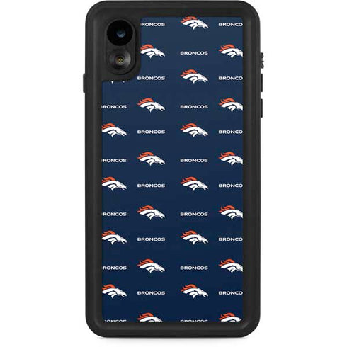NFL Denver Broncos Blitz Series iPhone XR Waterproof Case