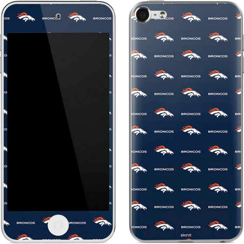 NFL Denver Broncos Blitz Series Apple iPod Skin