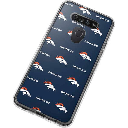 NFL Denver Broncos Blitz Series LG K51/Q51 Clear Case