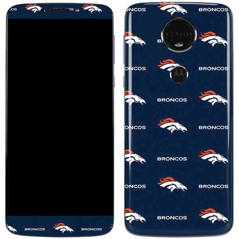 NFL Denver Broncos Blitz Series Moto E5 Plus Skin