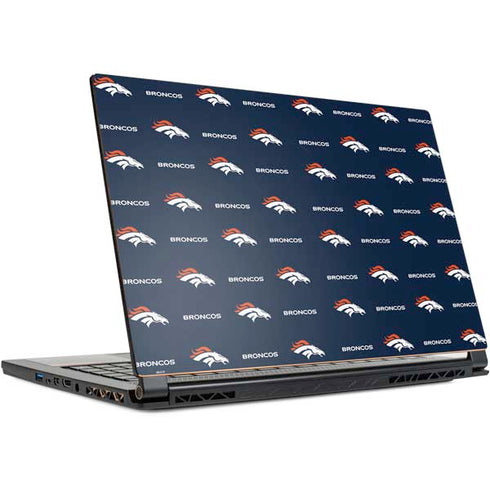 NFL Denver Broncos Blitz Series MSI GS65 Stealth Laptop Skin