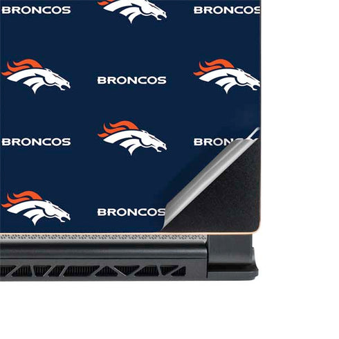 NFL Denver Broncos Blitz Series MSI GS65 Stealth Laptop Skin