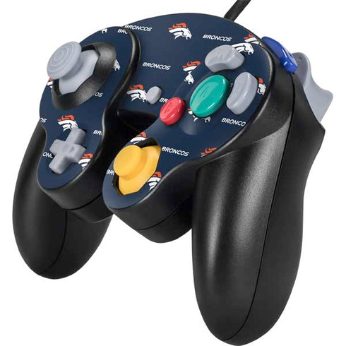 NFL Denver Broncos Blitz Series Nintendo GameCube Controller Skin