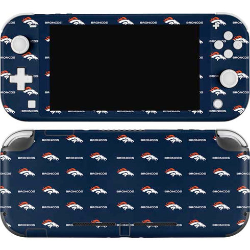 NFL Denver Broncos Blitz Series Nintendo Switch Lite Skin