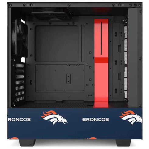 NFL Denver Broncos Blitz Series NZXT H510 Compact ATX Mid-Tower Case Skin
