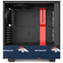 NFL Denver Broncos Blitz Series NZXT H510 Compact ATX Mid-Tower Case Skin