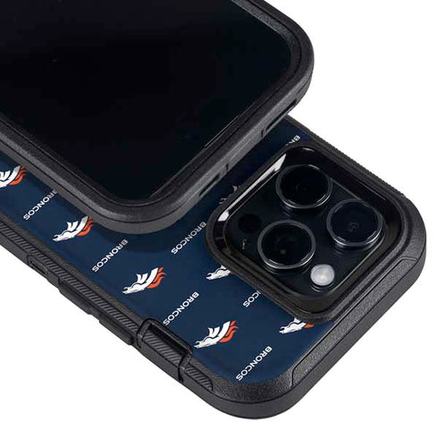 NFL Denver Broncos Blitz Series Otterbox Defender iPhone Skin