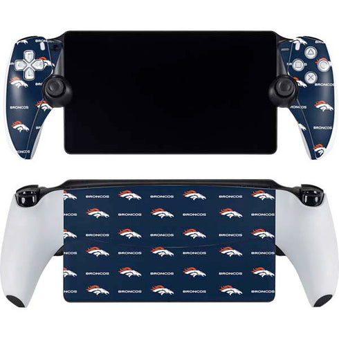 NFL Denver Broncos Blitz Series PlayStation Portal Remote Player Skin