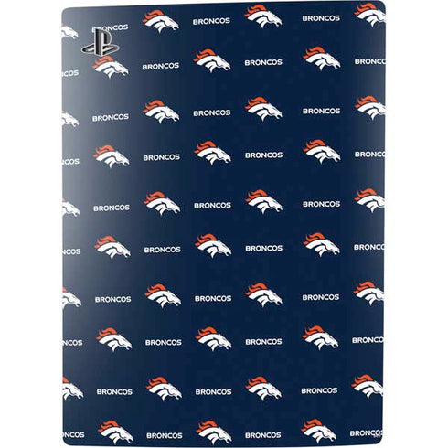 NFL Denver Broncos Blitz Series PS5 Console Skin