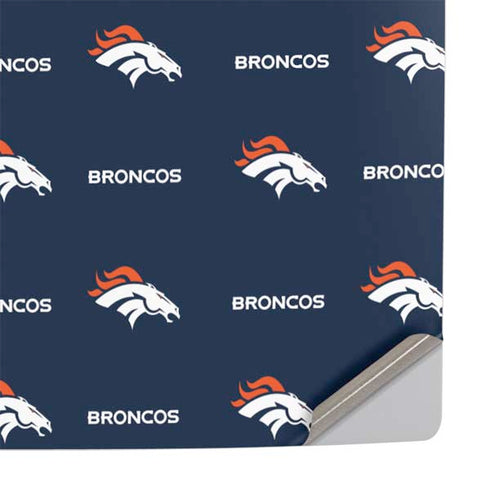 NFL Denver Broncos Blitz Series PS5 Console Skin