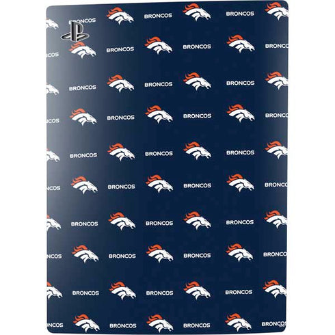 NFL Denver Broncos Blitz Series PS5 Digital Edition Console Skin