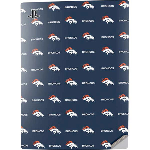 NFL Denver Broncos Blitz Series PS5 Digital Edition Console Skin