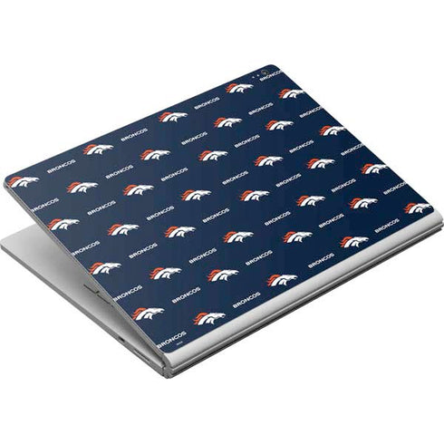 NFL Denver Broncos Blitz Series Surface Book Skin