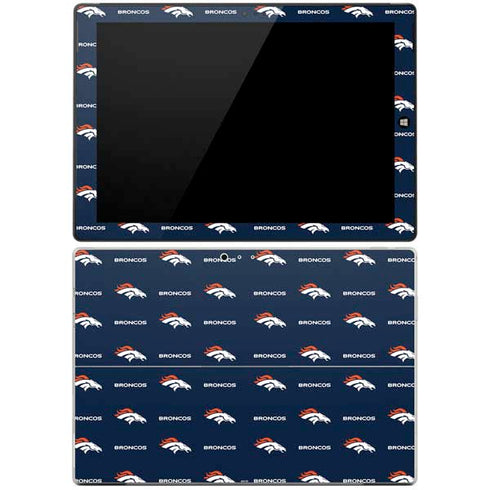 NFL Denver Broncos Blitz Series Surface Pro 3 Skin
