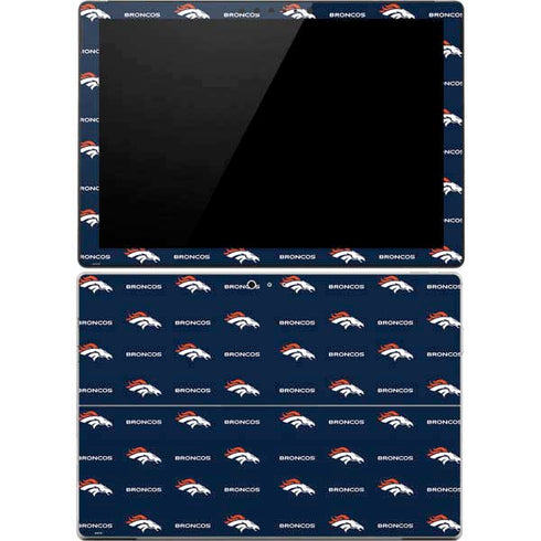 NFL Denver Broncos Blitz Series Surface Pro 4 Skin