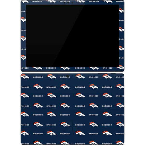 NFL Denver Broncos Blitz Series Surface Pro 7 Skin