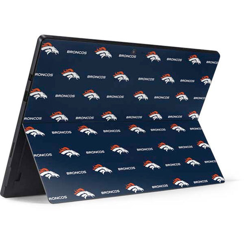 NFL Denver Broncos Blitz Series Surface Pro 7 Skin