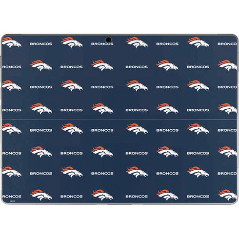 NFL Denver Broncos Blitz Series Surface Pro 8 Skin