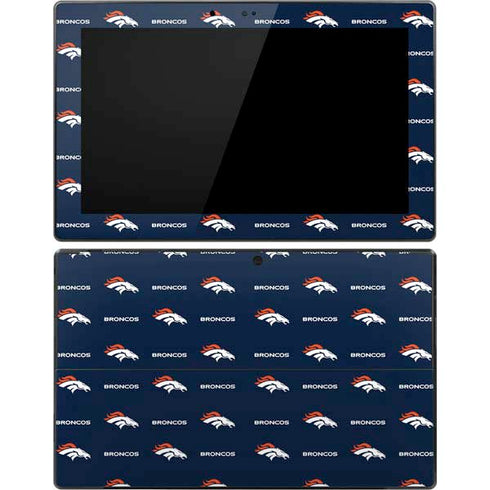 NFL Denver Broncos Blitz Series Surface Pro Tablet Skin