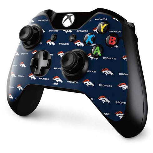 NFL Denver Broncos Blitz Series Xbox One Controller Skin