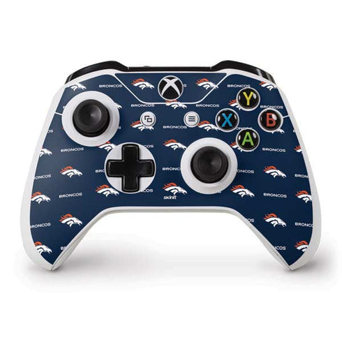 NFL Denver Broncos Blitz Series Xbox One S Controller Skin