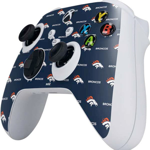 NFL Denver Broncos Blitz Series Xbox Series S Controller Skin