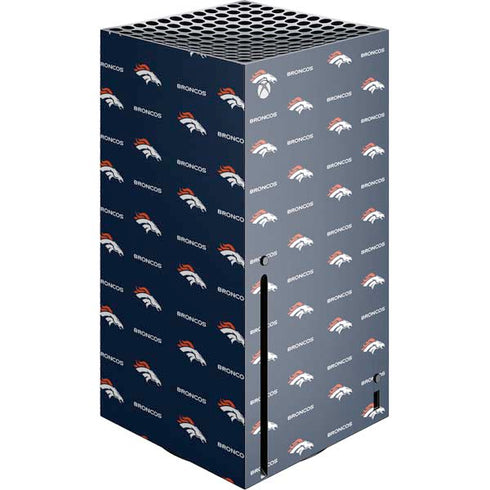 NFL Denver Broncos Blitz Series Xbox Series X Console Skin