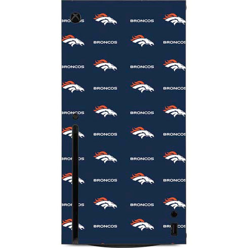 NFL Denver Broncos Blitz Series Xbox Series X Console Skin