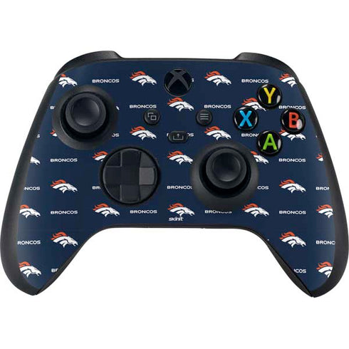 NFL Denver Broncos Blitz Series Xbox Series X Controller Skin