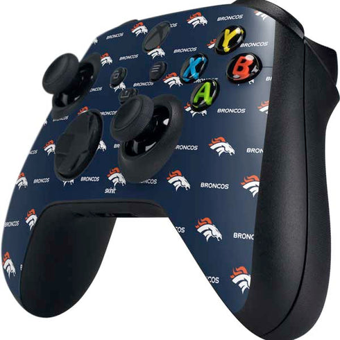 NFL Denver Broncos Blitz Series Xbox Series X Controller Skin
