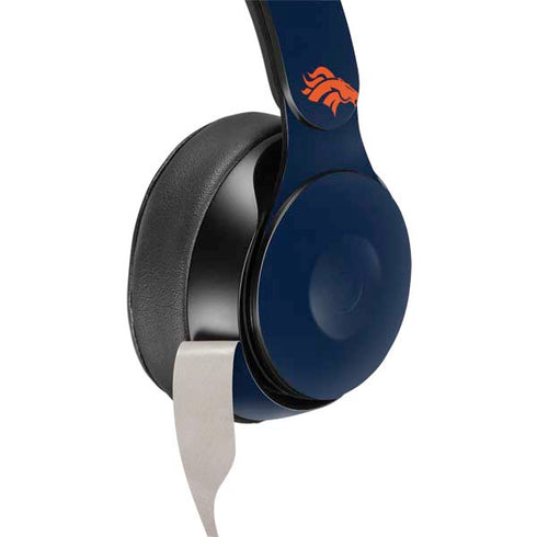 NFL Denver Broncos Blue Performance Series Beats Solo Pro Skin
