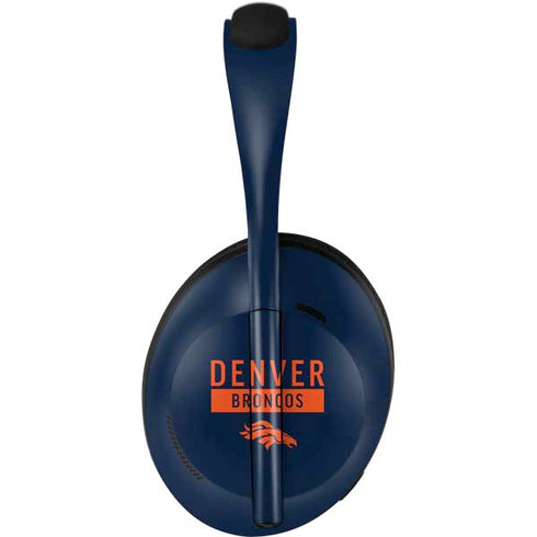 NFL Denver Broncos Blue Performance Series Bose Noise Cancelling Headphones 700 Skin