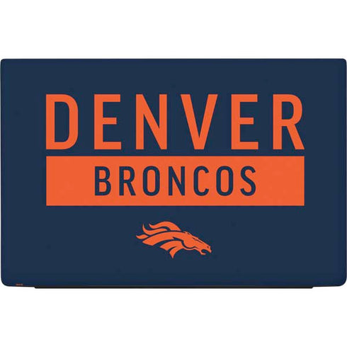 NFL Denver Broncos Blue Performance Series Dell Vostro Skin