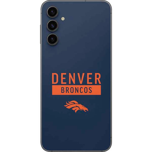 NFL Denver Broncos Blue Performance Series Galaxy A14 5G Skin