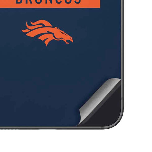 NFL Denver Broncos Blue Performance Series Galaxy A14 5G Skin
