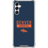 NFL Denver Broncos Blue Performance Series Galaxy A15 5G Clear Case