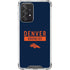 NFL Denver Broncos Blue Performance Series Galaxy A52 5G Clear Case