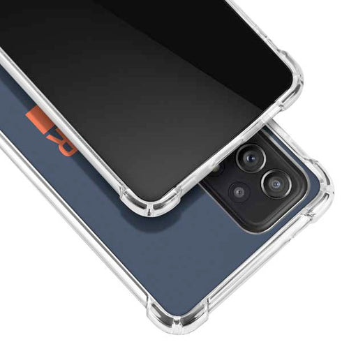 NFL Denver Broncos Blue Performance Series Galaxy A52 5G Clear Case