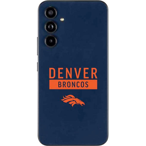 NFL Denver Broncos Blue Performance Series Galaxy A54 5G Skin